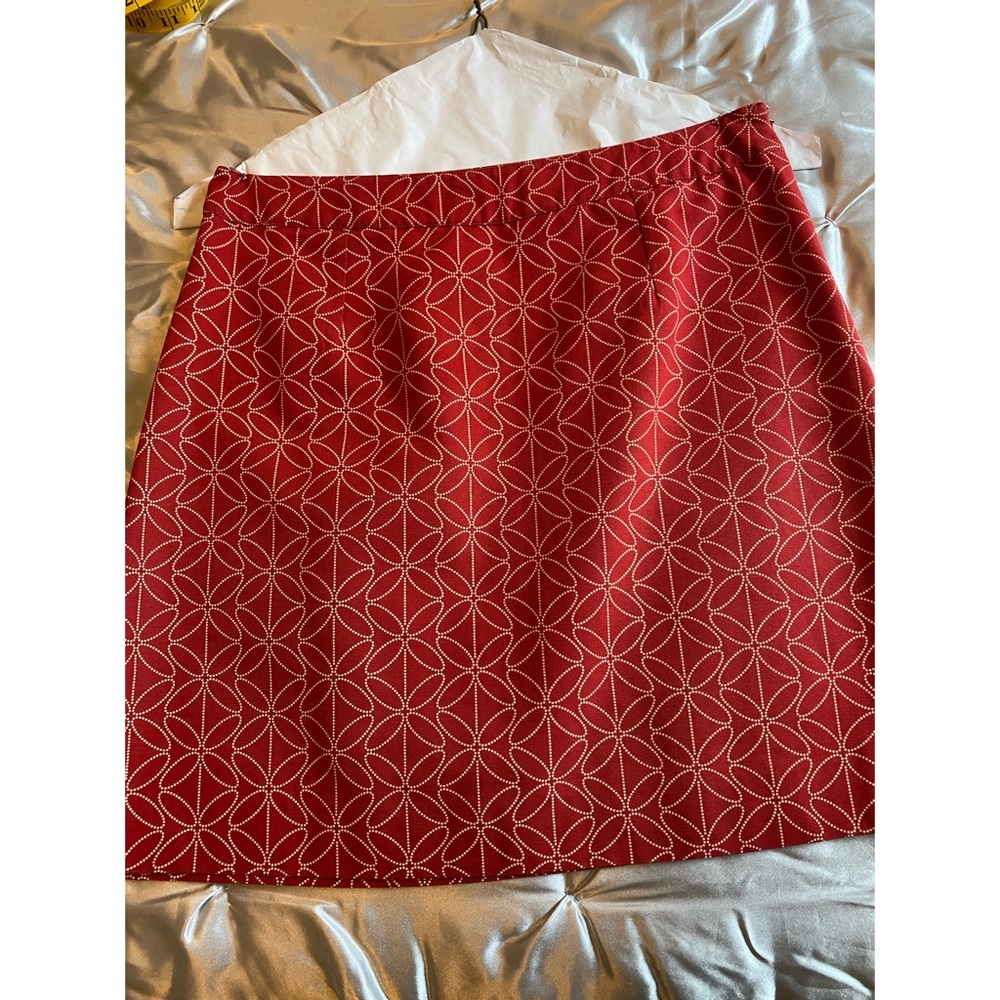 Boden lined cotton A-line skirt, EUC, size 6